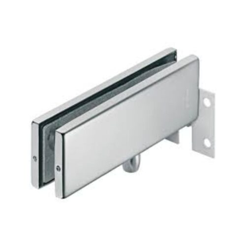 Kẹp kính trên khung gắn tường inox mờ Hafele 981.50.050